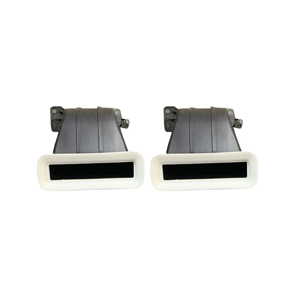2X For Ford Focus Air Inlet Tuyere Intake Rs St Hatchback 4D Sedan 5D Mk3 Mk3.5 Car Modification 2012-2018 White 4713815958980
