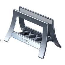 Bærbar laptop-stativ, robust skridsikkert design med justerbar automatisk krympning 4 Optimering af skrivebordsplads, ergonomisk støtte 4 Sundere