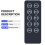 4X New Remote Control Replacement for Bose Sounddock 10 SD10 Bluetooth-Compatible Speaker Digital Music System 2