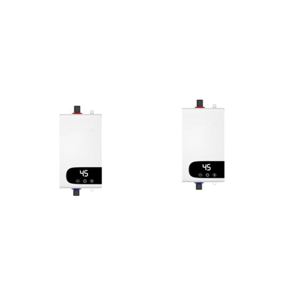 2X 4500W Newest Water Heater Instant Water Heater Tankless Instantaneous Faucet Tap Hot Water Crane Led Digital Eu Plug 6131627767190