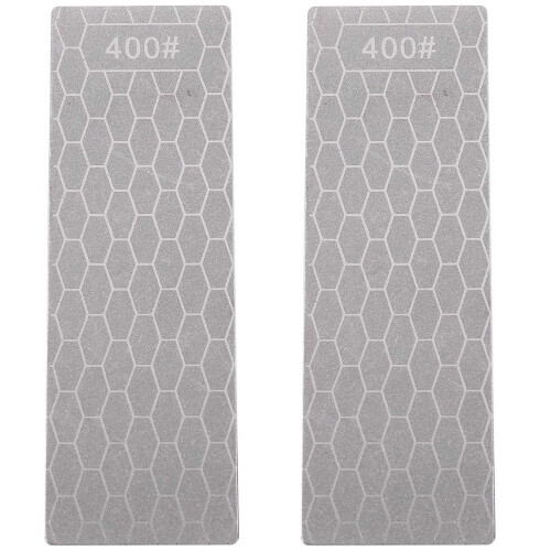 Diamond Sharpening Grinding Stone Whetstone Grit Honeycomb Type 2Pc 400