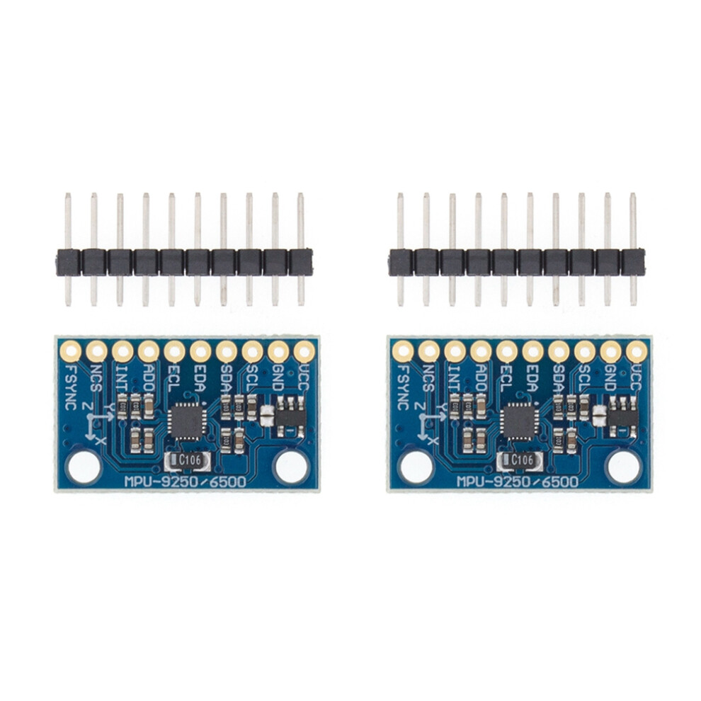 2X Mpu-9250 Gy-9250 9-Axis Sensor Module I2c/Spi Communications Thriaxis Gyroscope + Triaxial Accelerometer 4711183822056