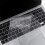 Capa protetora ultrafina para teclado do MacBook Pro de 13 polegadas com Touch Bar, resistente à água e poeira, feita de TPU premium. Compatível 2