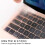 Capa protetora ultrafina para teclado do MacBook Pro de 13 polegadas com Touch Bar, resistente à água e poeira, feita de TPU premium. Compatível 4