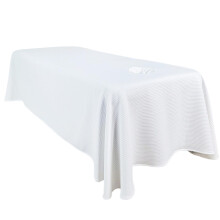 Massage bed sheet, breathable massage table cover with face hole, washable reusable beauty bed cover, spa cover for salon, white, table