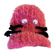 (rose red) Plush Hats for Womens Cat Beanie Vintage Beanies Womens Hat Accessories Warm Beanies for Autumn Winter Yellow