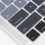 Protetor de teclado invisível para MacBook Air de 13 e 15 polegadas, design ultrafino, lavável e reutilizável, atóxico, alta transparência, 6