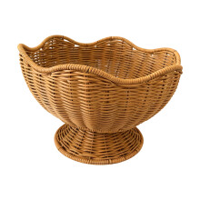 Panier à légumes de cuisine tissé moderne, matériaux PP sûrs-L