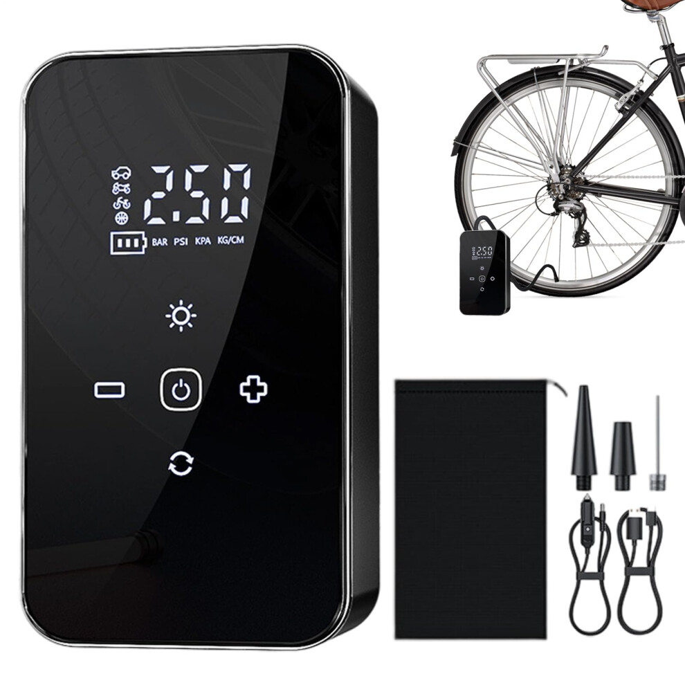 Portable Tire Inflator Touch Screen Air Compressor For Truck Car Bike Rv 9189345766831