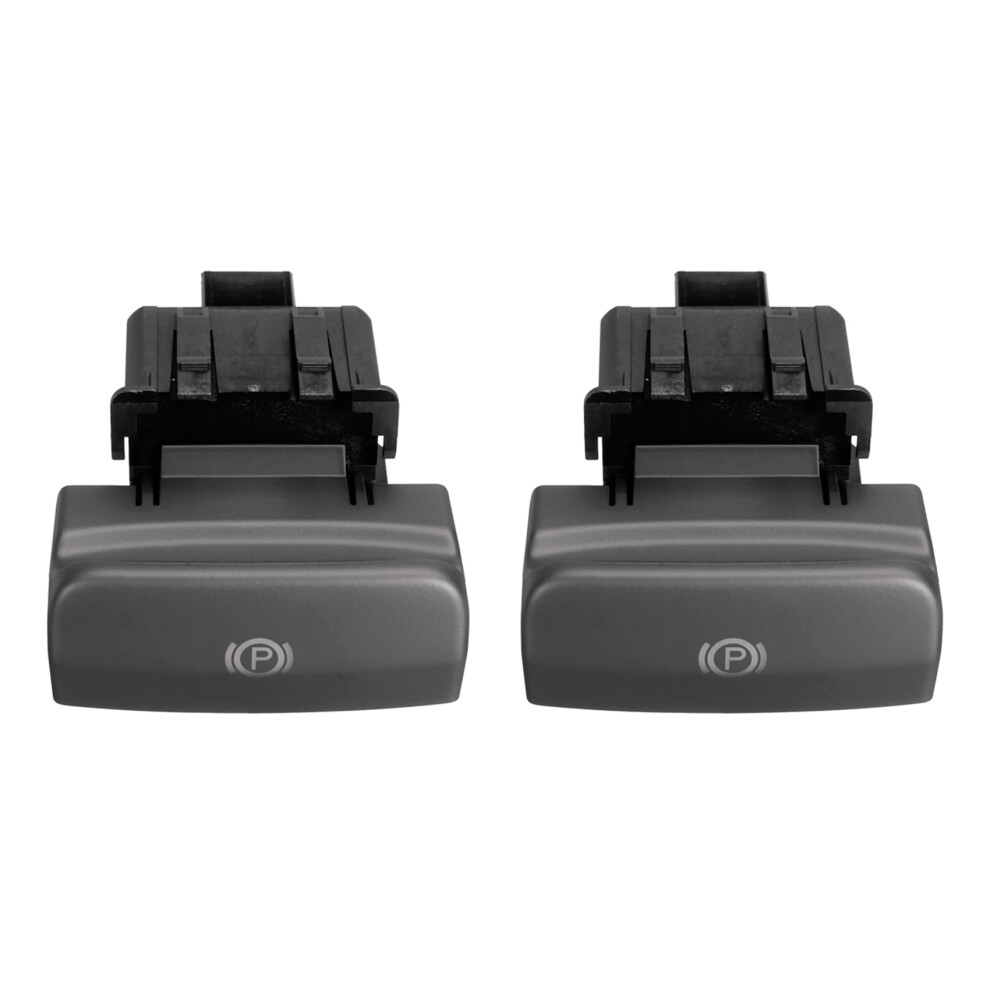 2X Car Electric Handbrake Brake Control Switch Parking Switch For Peugeot 3008/5008 470706 Black 6131032318697