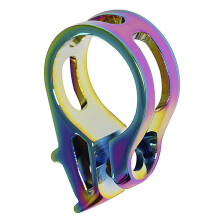 Aluminum alloy bicycle clamp, 22.2 mm shifter clamp with screws for mountain bikes