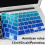 Protetor de teclado invisível para MacBook Air de 13 e 15 polegadas, design ultrafino, lavável e reutilizável, atóxico, alta transparência, 1