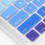 Protetor de teclado invisível para MacBook Air de 13 e 15 polegadas, design ultrafino, lavável e reutilizável, atóxico, alta transparência, 6