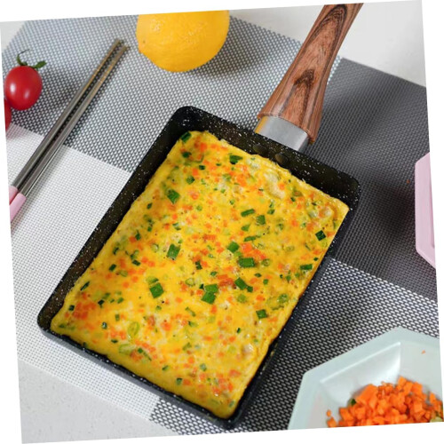 Non Stick Egg Frying Pan Multi Functional Griddle for Pancakes Breakfast Cooking Skillet 2