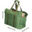 Heavy Duty Wooden Carrier Bag  Waterproof Foldable with Adjustable Strap 5