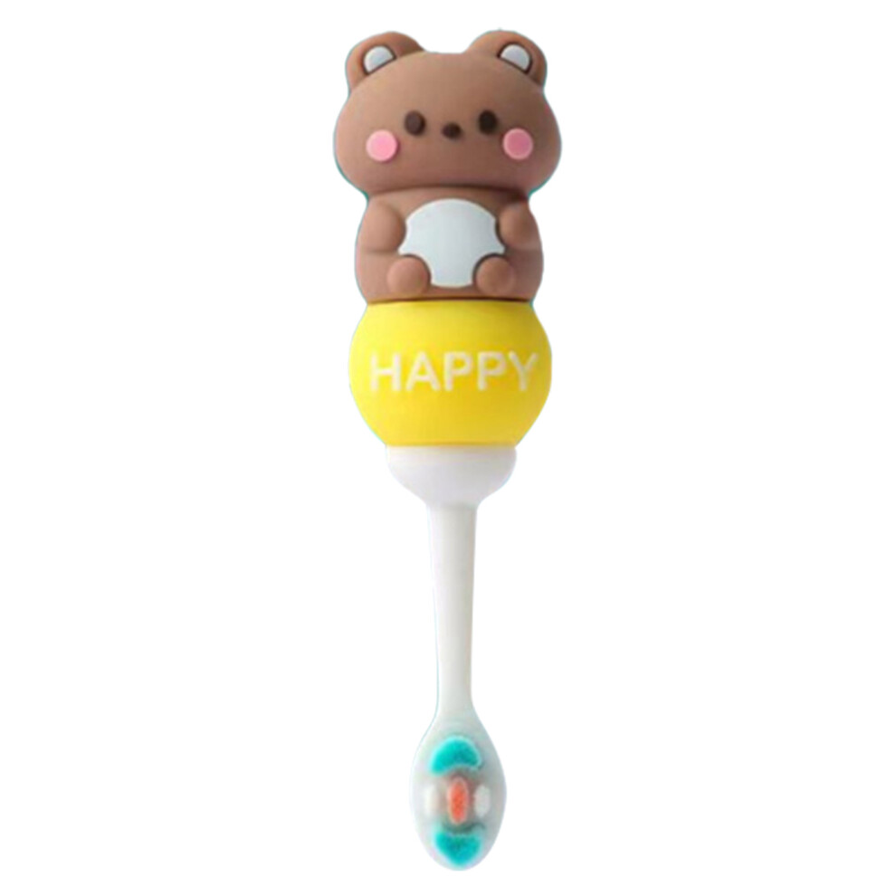 Kids Toothbrush, Adorable Animal Design For Gentle Cleaning, Extra Soft Bristle Kids Manual Toothbrush, Travel Toothbrush With 10000 Soft Bristles, Po