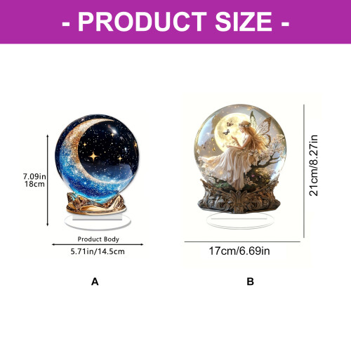 Transparents Acrylic Decorative Crystals Ball for-SCB152 2