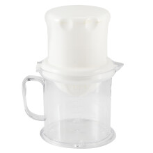 Presse-agrumes manuelle polyvalente, design ergonomique pour un confort et une facilité d'utilisation optimaux, graduations claires pour mesurer la
