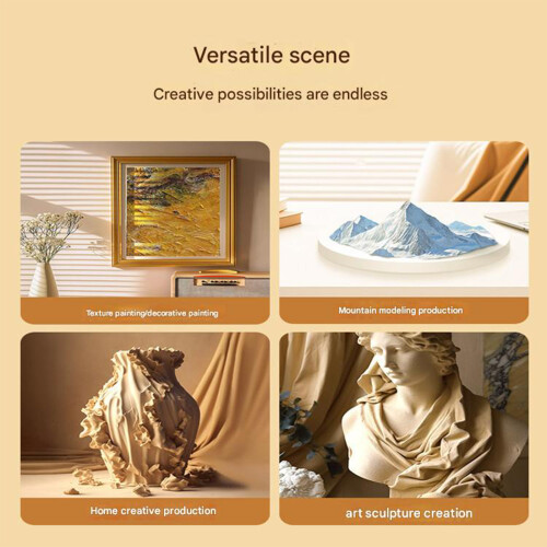 Fournitures d'art pratiques de pansement de gypse de sable de 2