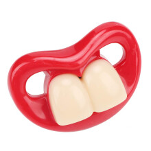 Soft Baby Dummy, Funny Cute Design, AntiOff Silicone Baby Dummy (For Two Teeth)