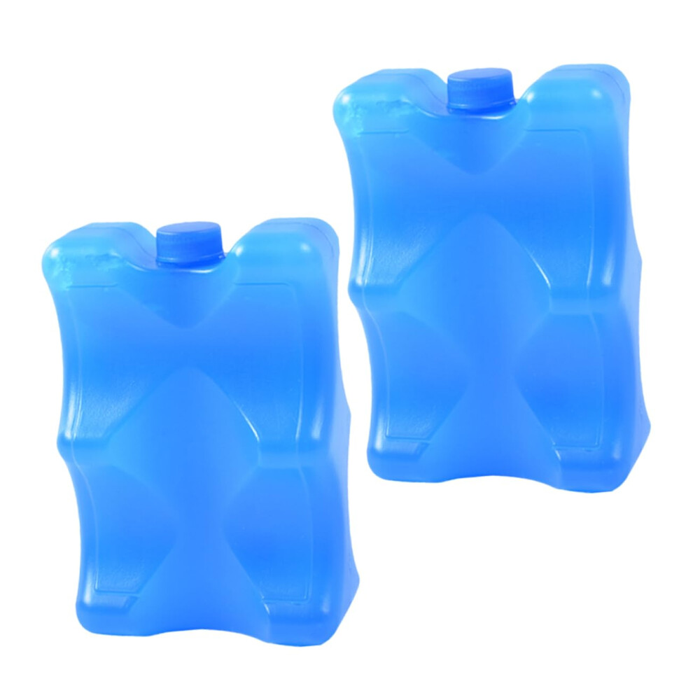 2pcs Breastmilk Bottle Ice Packs Reusable for Breastfeeding Cooler Travel Work