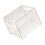 Sac de rangement transparent polyvalent avec poignée robuste,-25 1