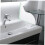 splash guard for washbasin, acrylic 3