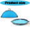 Multifunctional Building Block Play Mat Foldable-Sky Blue 4