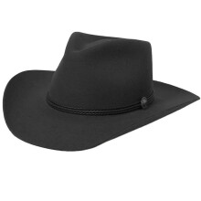 (Black) Fedoras Hat for Women Male with WovenPU Belt Magicians Hat Woolen Hat Role Play Costume Dress Up Cowboy Hats Navy blue