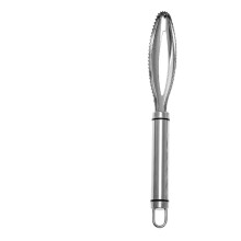 2 Pieces Stainless Steel Fish Scaler  Efficient Fish Scaling Tool for Quick Removal of Fish Scales, Kitchen Utensil for Seafood and Light Use