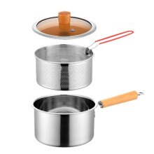 Deep fryer, Home Kitchen Small frying basket deep fryer with lid, Home Restaurant