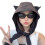 (Black) Light weight Breathable Sun Hat New Polyester Strap Pullover Hat Sunscreen Hat for Various Head Circumferences  White 1