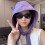 (Pink) Light weight Breathable Sun Hat New Polyester Strap Pullover Hat Sunscreen Hat for Various Head Circumferences  White 4