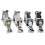 Rolling Presser Foot Adjustable Height Invisible-rubber wheel 2