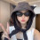 (Purple) Light weight Breathable Sun Hat New Polyester Strap Pullover Hat Sunscreen Hat for Various Head Circumferences  White 5