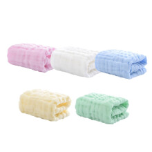 6Layer Soft Absorbent Burp Cloths for Newborns 5Pack Baby Saliva Towels for Infants and Boys and Girls Cotton Baby Towels