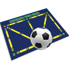 NonSlip Rubber Soccer Pads Football Training Mat for Kids/Adults