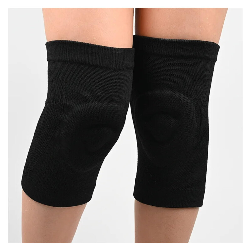 Knee Pads Silicone For Fitness, Dance, Skating, Sports, Basketball (Black) 9412369682925