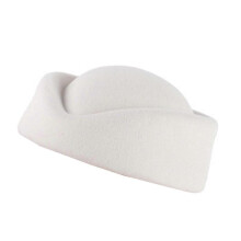 (White) Soft Vintage Beret Hat British Stylish Hat Leather Hat Fashionable Western Hat for Multiple Occasion White