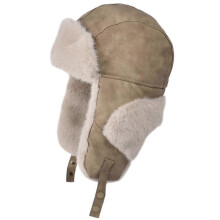 (Mocha) Women's Trapper Hat with Ear Flaps Head Warmer Winter Warm Thicken Windproof Fleece Lining Winter Hunting Skiing Hat Pink