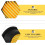 10 Pcs Air Intake Filter Pneumatic Parts Hardware Air Filter Elements Air Compressor Filter Filter Muffler Filter Black 5