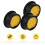 10 Pcs Air Intake Filter Pneumatic Parts Hardware Air Filter Elements Air Compressor Filter Filter Muffler Filter Black 4