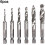 Machine tap set for threading various threads 5