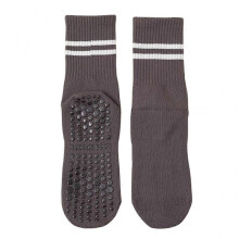 (One Size, Dark Grey) Non Slip Yoga Sock Grip Sock Pilates Sock Skid Socks With Grips For Women