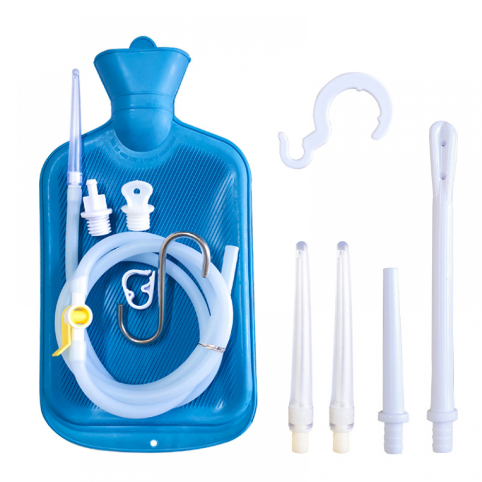 Enema Kit For Colon Detox Cleanse Enemas Enema Bag Long Silicone Hose Tw