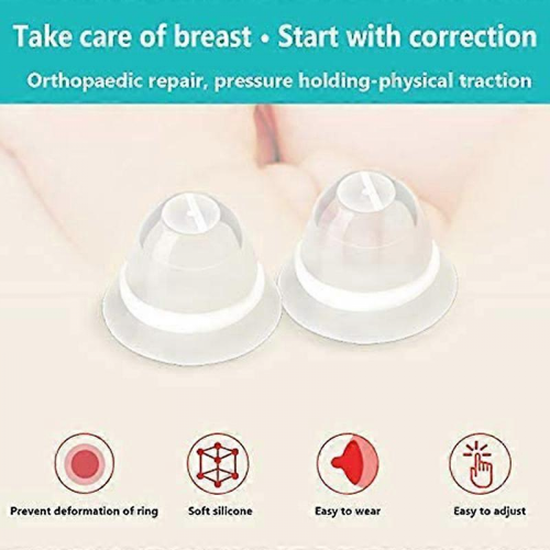 2 Pair Nipple Corrector for Inverted Flat Nipple 2