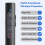Presentation Clickers Powerpoint Pointer Pen, 2.4GHz Hyperlink Volume Wireless Computer Remote Control for Presentation, Teaching, Office, Conference 2