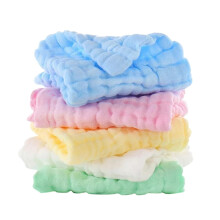 Baby Muslin Washcloths for Infants Soft Absorbent Face Towels 5 Pack (Green)