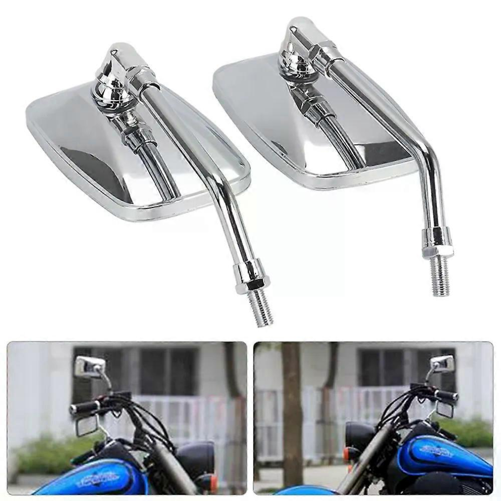 Motorcycle Modified Square Rearview Mirror Compatible With Shadow Vt Vt1100 Vt750 Vt600 Vf750 Magna 750 6921102270570