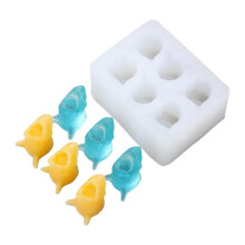 (Shark 2) Easy to Use Sturdy Silicone Molds Craft Supplies for Crafting Treasure Bowls Accessory for Projects Home Decoration